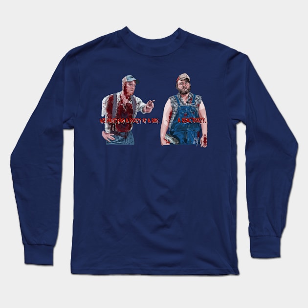 Tucker & Dale's Doozy Day Long Sleeve T-Shirt by 51Deesigns